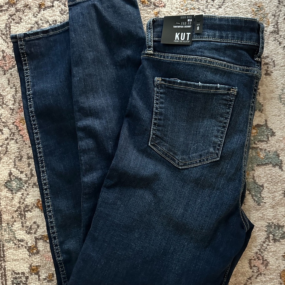 KUT Dark Blue Denim Jeans